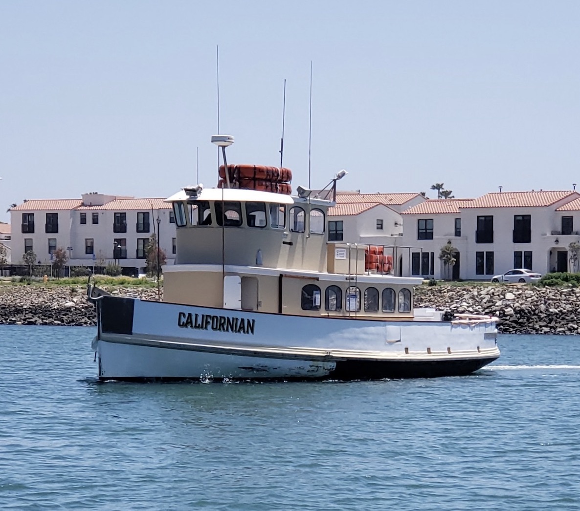 Californian sportfishing boat