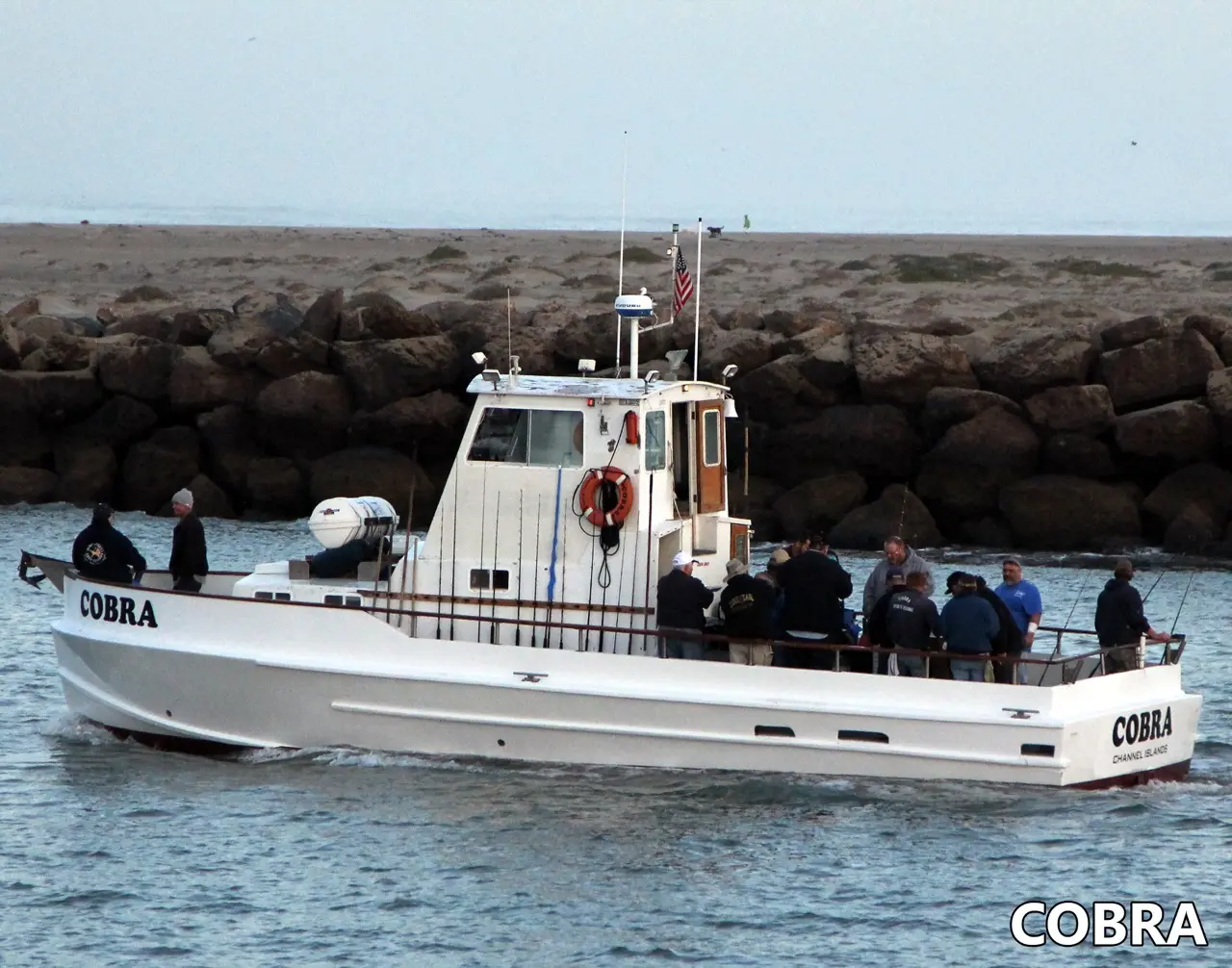 Cobra sportfishing boat