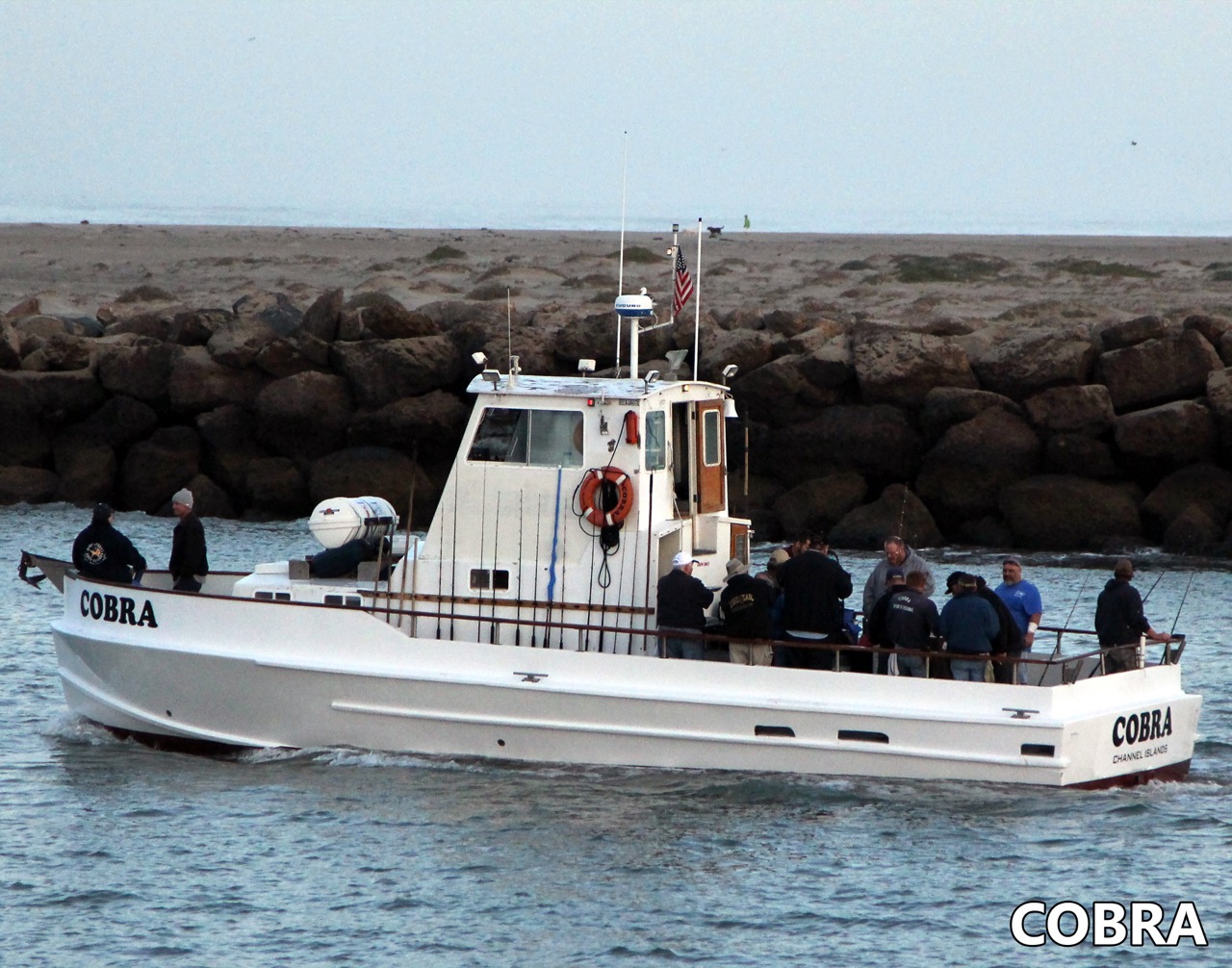Cobra sportfishing boat