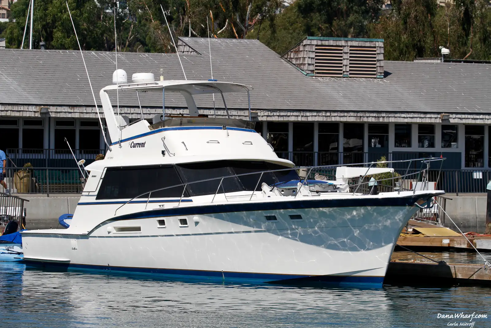 Current sportfishing boat