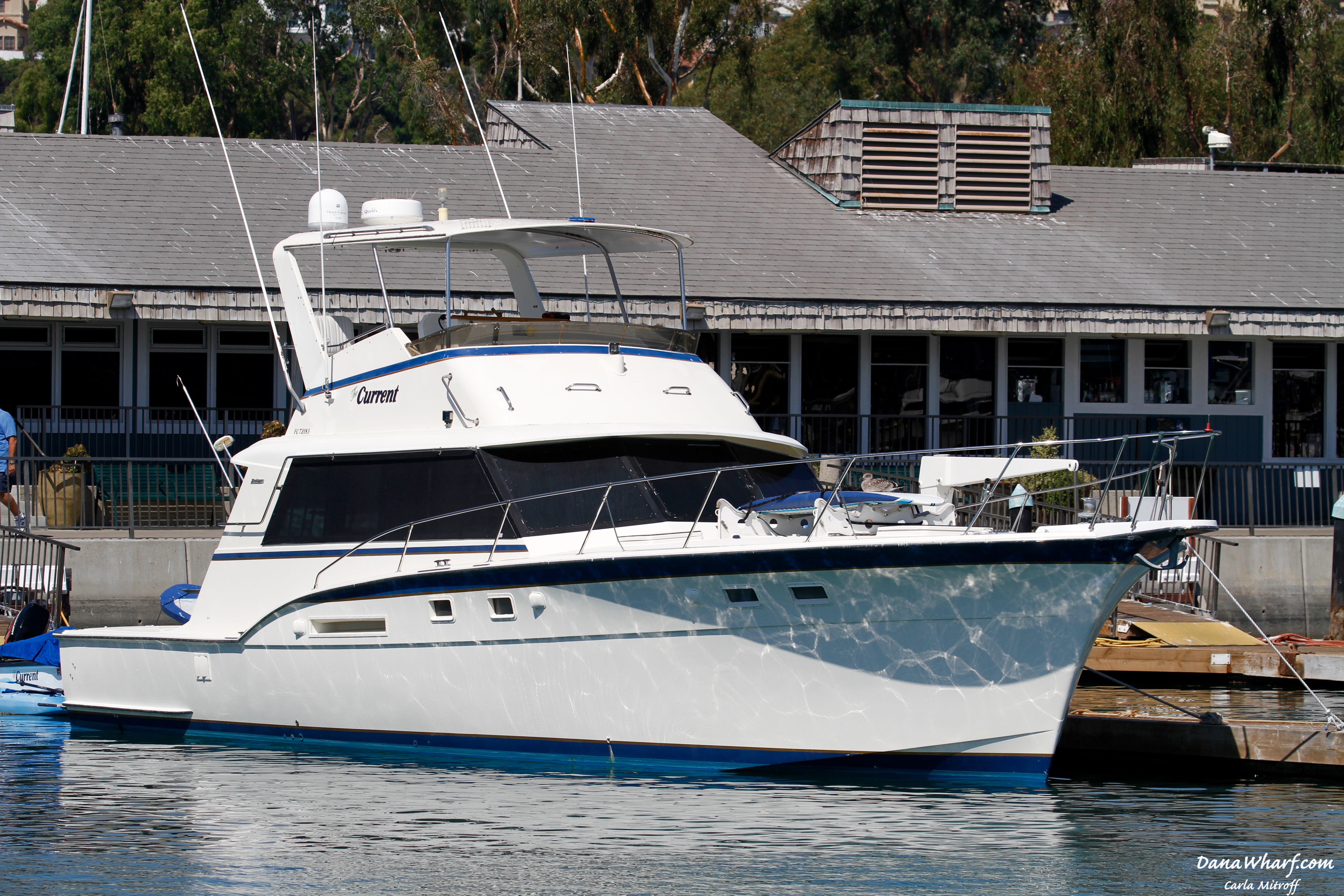 Current sportfishing boat