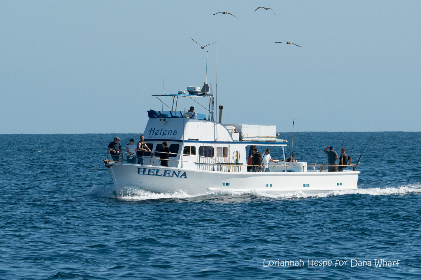 Helena sportfishing boat