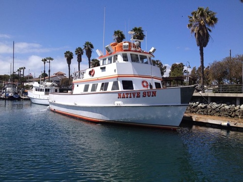 Native Sun sportfishing boat
