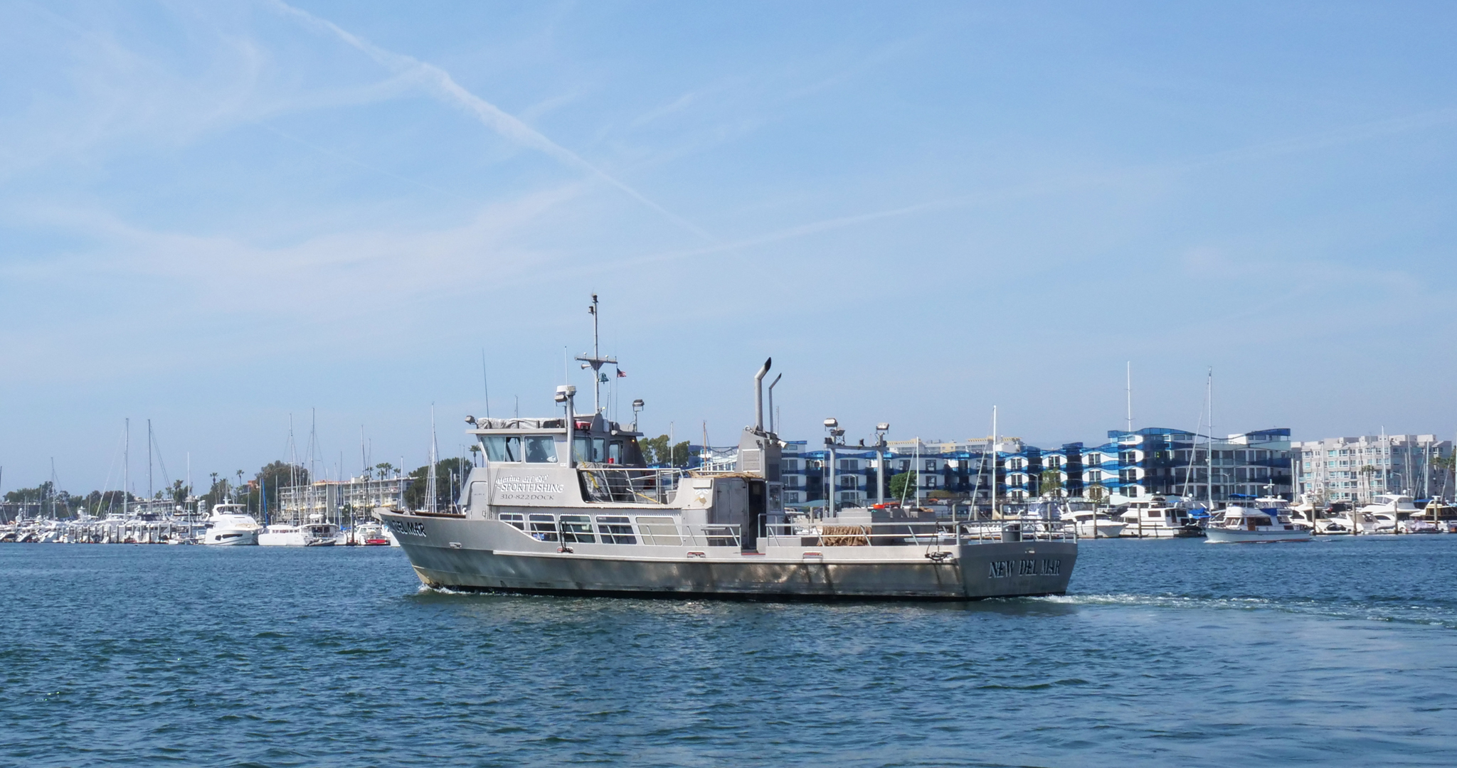 New Del Mar sportfishing boat