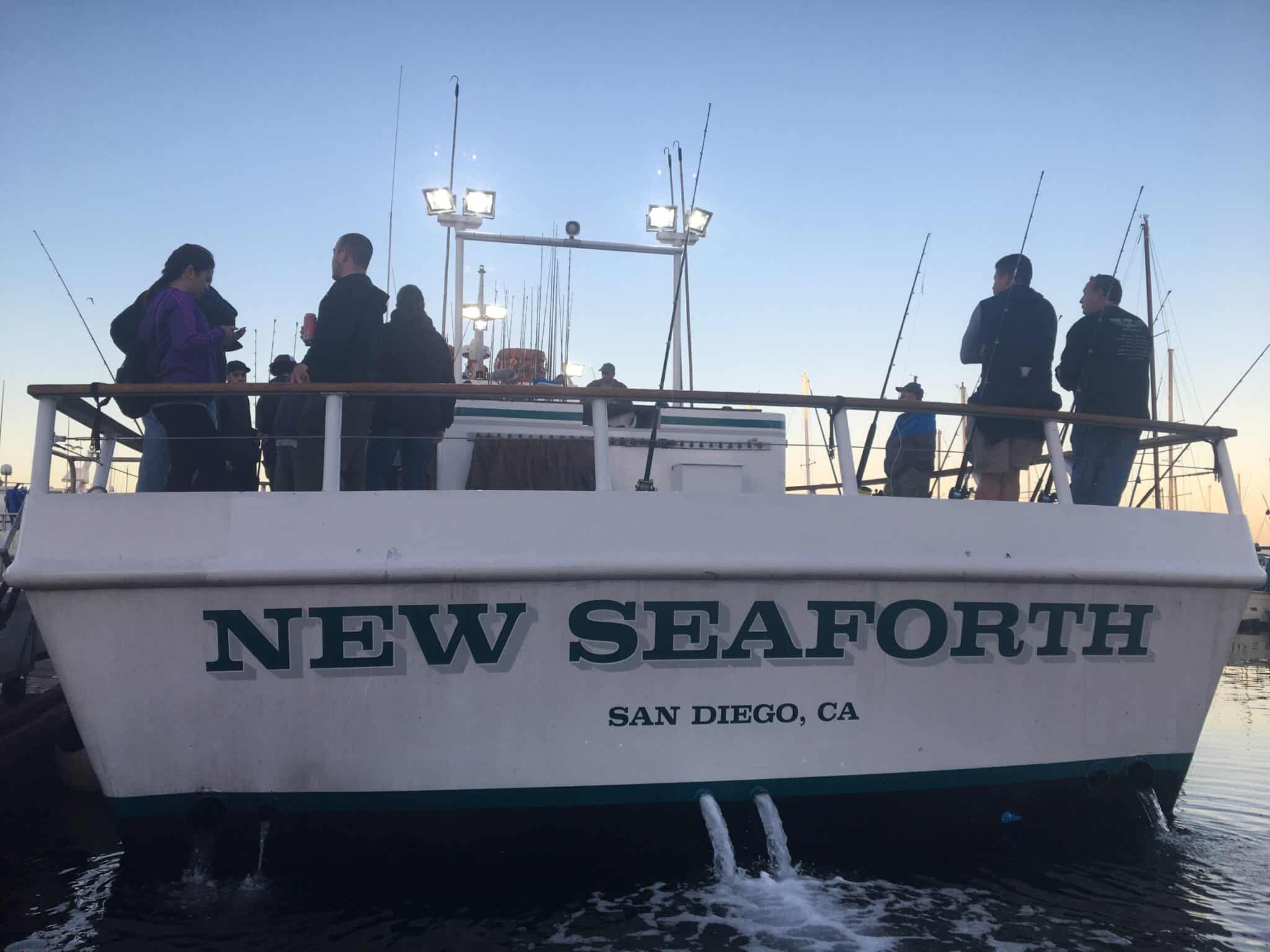New Seaforth sportfishing boat