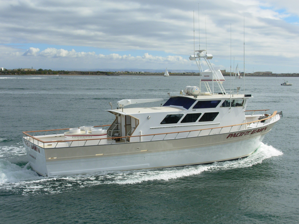 Pacific Dawn sportfishing boat