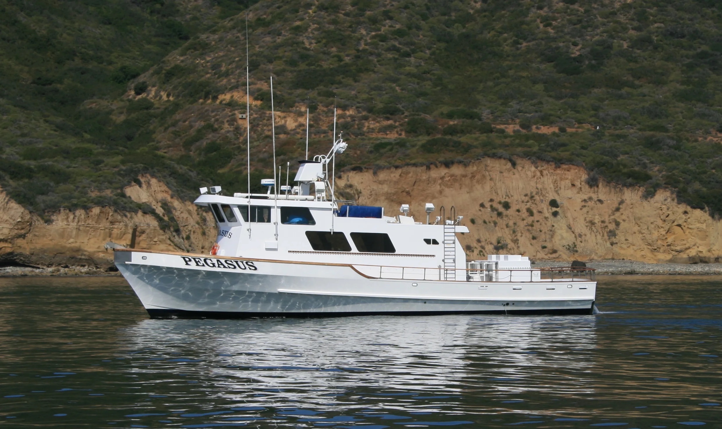Pegasus sportfishing boat