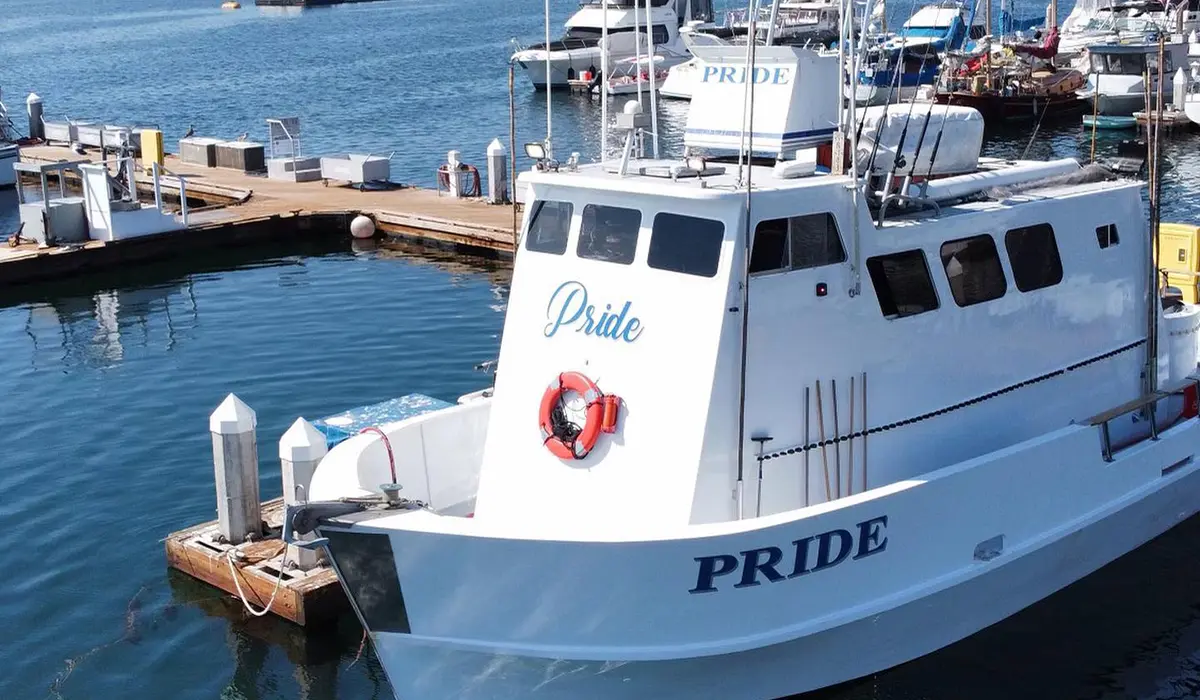 Pride sportfishing boat