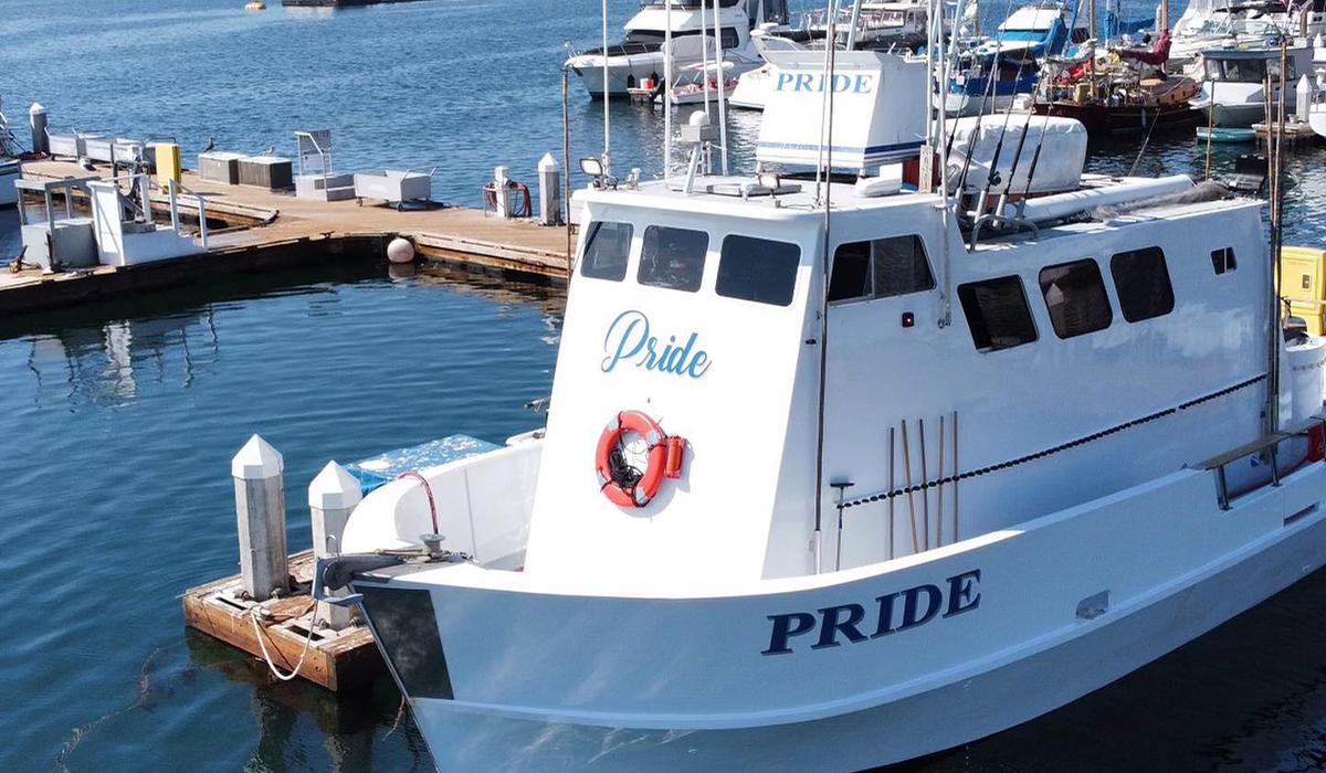 Pride sportfishing boat