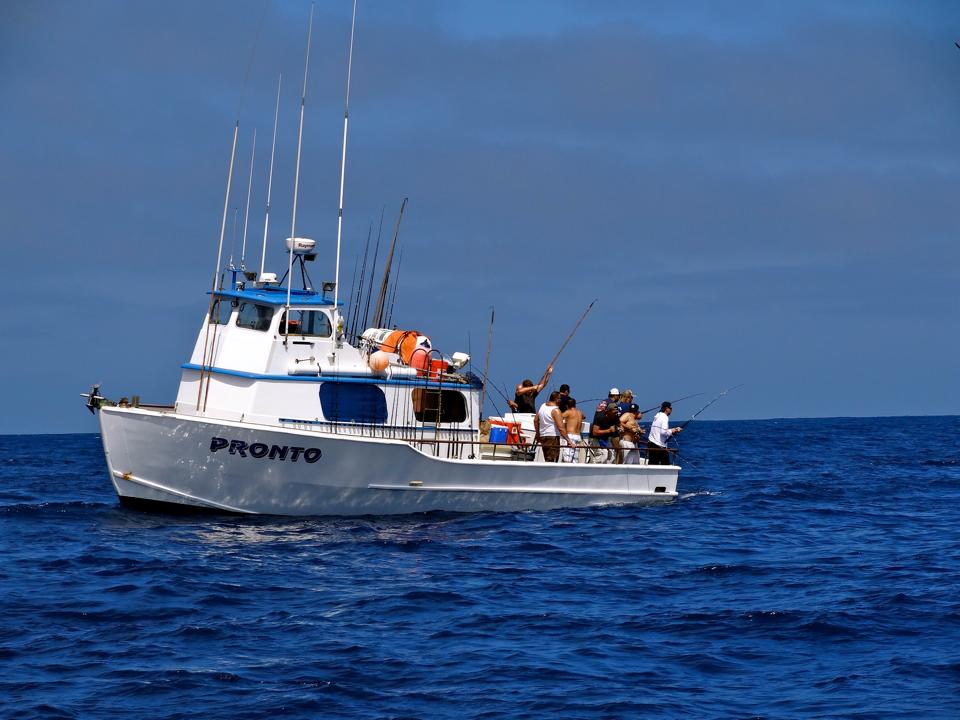 Pronto sportfishing boat