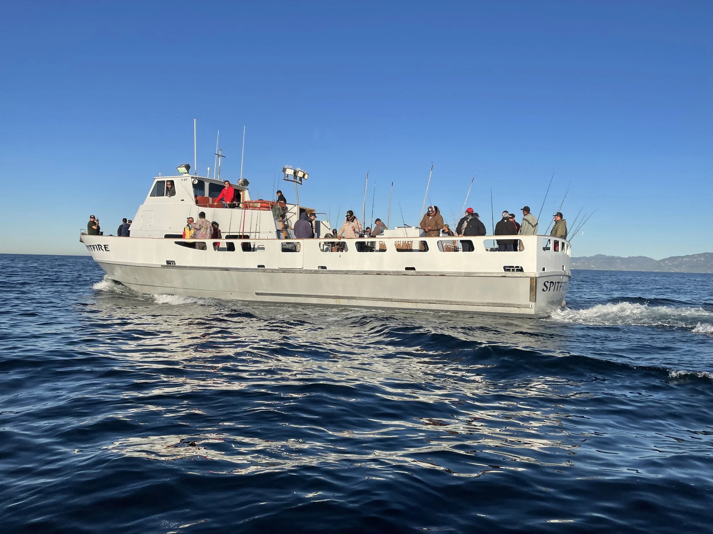 Spitfire sportfishing boat